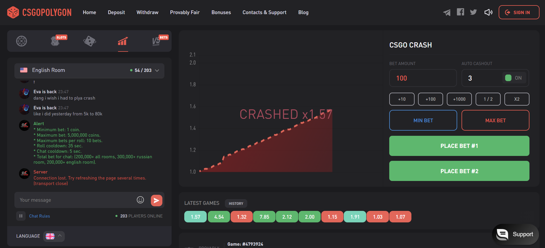 csgopolygon crash