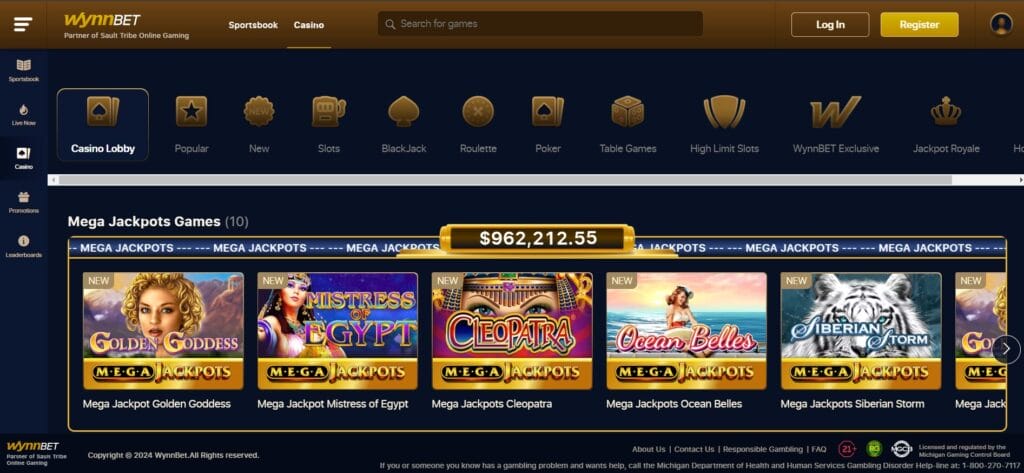 Casino en direct Wynnbet