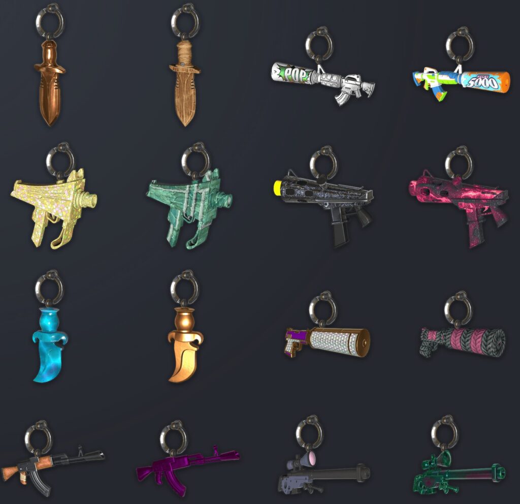 small arms charms